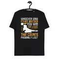 t-shirt "volleyball": whoever said, ‘it’s not whether you win or lose that counts,’ probably lost online kaufen bei shomugo gmbh