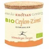 khoysan bio ceylon zimt - authentischer, gemahlener premium-zimt aus sri lanka, 100g dose online kaufen bei austriavital