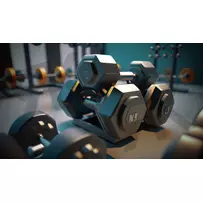 close up of dumbbells in a gym [clone] [clone] online kaufen bei ronny kühn