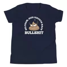 t-shirt "seltsam, hier riechts nach bullshit" online kaufen bei shomugo gmbh