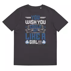 T-Shirt "Volleyball": You wish you could hit like a girl