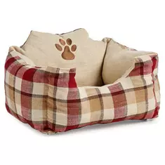 das perfekte hundebett für deinen treuen begleiter - hundebett kariert (40 x 30 x 60 cm) online kaufen bei shomugo gmbh