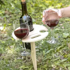 unique folding wine table for unforgettable outdoor moments online kaufen bei shomugo gmbh