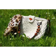 handcrafted macramé crochet bag for the perfect summer look! online kaufen bei ankrela "andrea's kreativ laden"