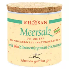 khoysan premium bio zitronenthymian-salz: handgeerntet, angereichert mit orange & zitrone, 200g - naturbelassen & traditionell online kaufen bei austriavital