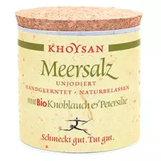 khoysan premium bio-kräutersalz: natürliches knoblauch-petersilie meersalz - handverlesen & sonnengetrocknet, 200g online kaufen bei austriavital