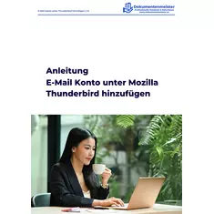 free guide to set up an email account in mozilla thunderbird - instant download online kaufen bei ronny kühn