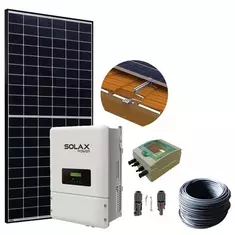 PV-SET 5,26 KWP MIT SOLAX POWER HYBRID 5.0-D-G4 MIT MONTAGESYSTEM via SHOMUGO - Dein Brand Store im Online Marktplatz