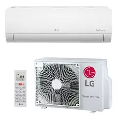 LG AIR CONDITIONER STANDARD "S" WITH INDOOR UNIT AND OUTDOOR UNIT INCL. INFRARED REMOTE CONTROL