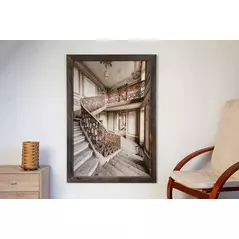 FINEART PRINT ~ SECESSION STAIRS #2 ~ GERAHMT