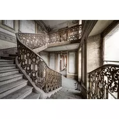 FINEART PRINT ~ SECESSION STAIRS ~ GERAHMT