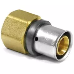 IS PRESS TRANSITION WITH IG BRASS 16 X 2.0 - 1/2"