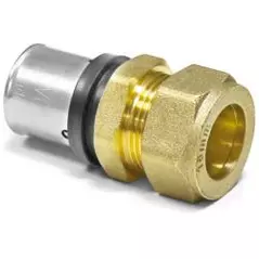 is press transition to copper pipe brass 20 x 2,0 - 18 mm for screwing online kaufen bei reitbauer haustechnik
