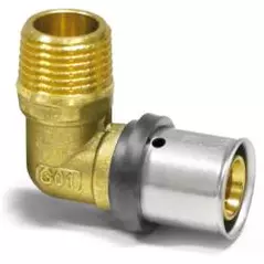 is press transition elbow with ag brass 50 x 4.0 - 5/4" online kaufen bei all vendors