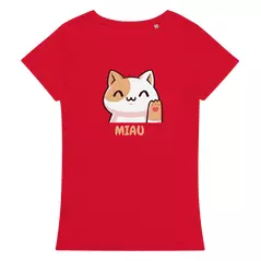 ORGANIC LADIES T-SHIRT "MIAU" via SHOMUGO - Dein Brand Store im Online Marktplatz