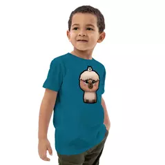 bio-baumwoll-t-shirt für kinder - lama online kaufen bei shomugo gmbh
