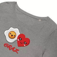 ORGANIC LADIES T-SHIRT "EI LOVE GRAZ" via SHOMUGO - Dein Brand Store im Online Marktplatz