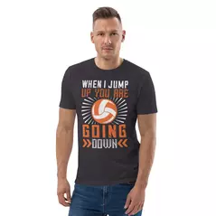 t-shirt "volleyball": when i jump up you are going down online kaufen bei alle anbieter