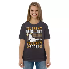 t-shirt "volleyball": you can hit on us …but you can’t score online kaufen bei shomugo gmbh