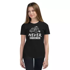 t-shirt "motivation": never surrender online kaufen bei shomugo gmbh