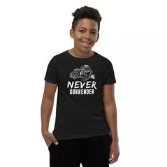 t-shirt "motivation": never surrender online kaufen bei alle anbieter