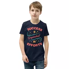 t-shirt "motivation": success is dependent on efforts online kaufen bei shomugo gmbh