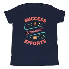 t-shirt "motivation": success is dependent on efforts online kaufen bei alle anbieter