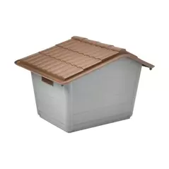 PREMIUM DOG SHED MADE OF 100% RECYCLED MATERIAL WITH DOUBLE VENTILATION GRIDS - THE IDEAL SOLUTION FOR YOUR FOUR-LEGGED FRIEND via SHOMUGO - Dein Brand Store im Online Marktplatz