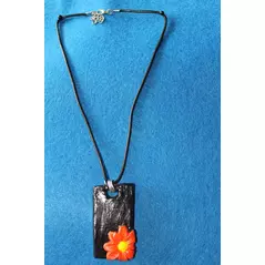 blossom magic: handcrafted ceramic pendant for stylish accents online kaufen bei ankrela "andrea's kreativ laden"