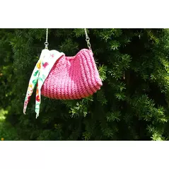 stilvoll und einzigartig: unser handgemachtes umhänge täschchen in rosa! online kaufen bei ankrela "andrea's kreativ laden"