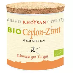 khoysan bio ceylon zimt, gemahlen, 100 g dose online kaufen bei austriavital