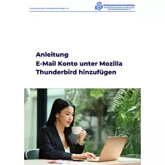 kostenlose anleitung zur einrichtung eines e-mail-kontos in mozilla thunderbird – sofortiger download online kaufen bei alle anbieter