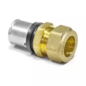 is press transition to copper pipe brass 40 x 3,5 - 35 mm for screwing online kaufen bei reitbauer haustechnik