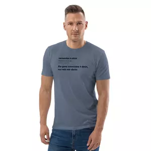 versautes t-shirt für männer online kaufen bei shomugo gmbh