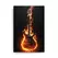 leinwanddruck "feurige e-gitarre" – 24 x 36 zoll online kaufen bei shomugo gmbh
