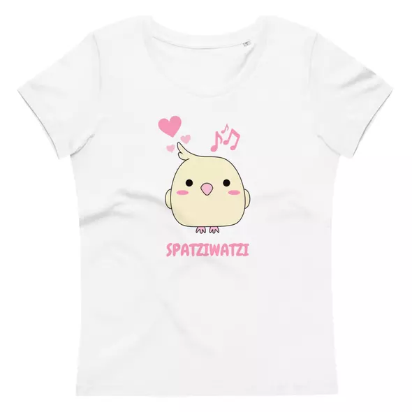bio damen t-shirt "spatziwatzi" online kaufen bei shomugo gmbh