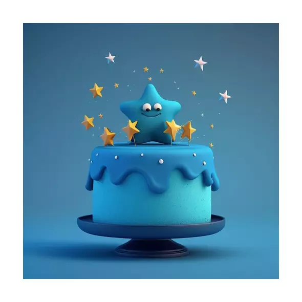 MidJourney Prompt: Birthday Cake