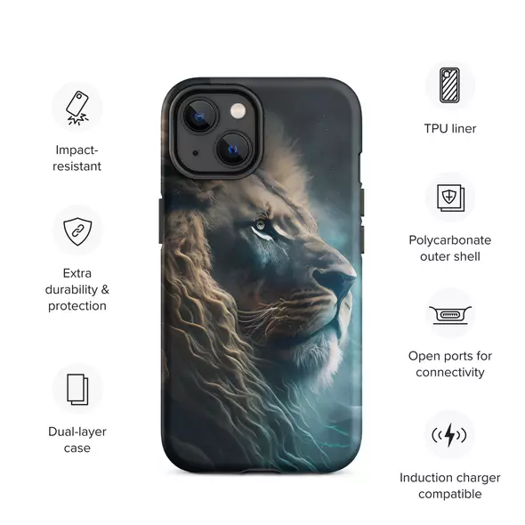 Hardcase iPhone ® Handyhülle: Cloud Lion