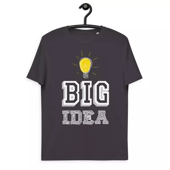 T-SHIRT "MOTIVATION": BIG IDEA via SHOMUGO - Dein Brand Store im Online Marktplatz