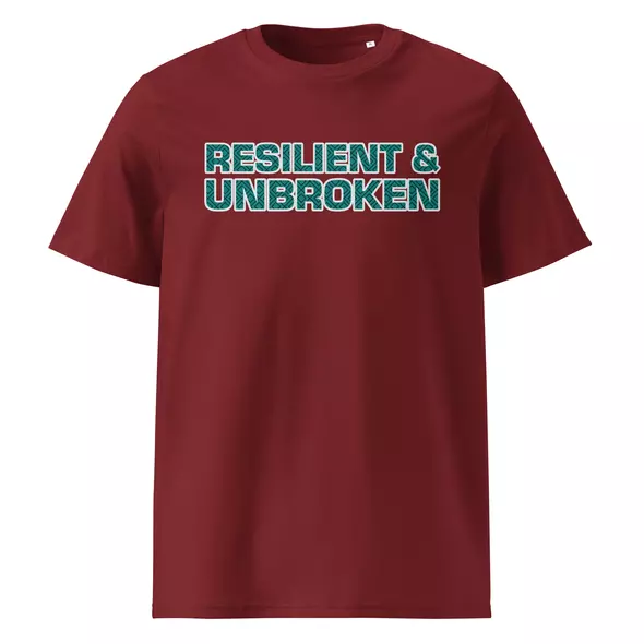 resilient & unbroken - unisex t-shirt aus bio-baumwolle | stanley/stella sttu169 online kaufen bei shomugo gmbh