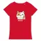 Bio Damen T-Shirt "Miau"