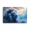 löwe in wolken, bild auf leinwand (61x91x3,8cm) - fertig zum aufhängen online kaufen bei all vendors